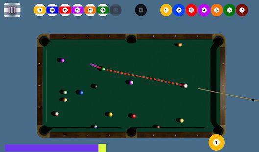 screenshot 2 do bilhar snooker grátis piscina